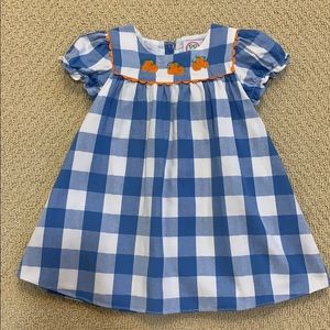 Posh Pickle Smocked Pumpkin Dress